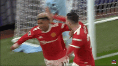 Soccer Player Number 10 Celebrating Goal GIF
