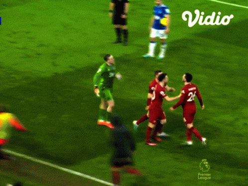 Soccer Player Number 10 Shakes Hands With Player