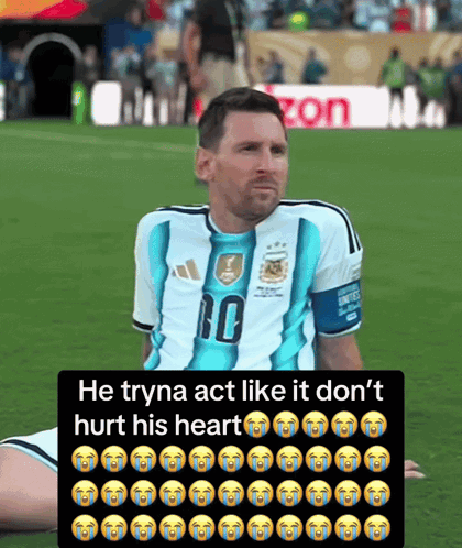 Soccer Player Number 10 Sitting on Ground