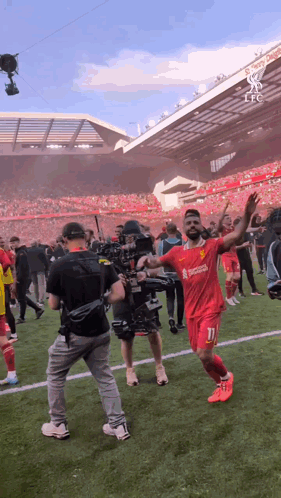 Soccer Player Number 11 GIF