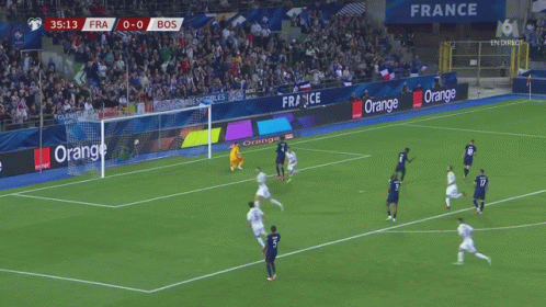 Soccer Player Number 11 Celebrating GIF