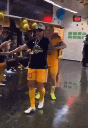 Soccer Player Number 11 Dancing