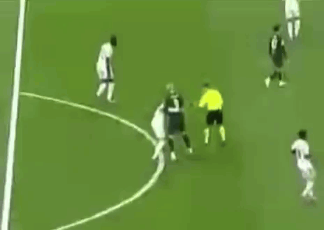 Soccer Player Number 11 Lying on Field