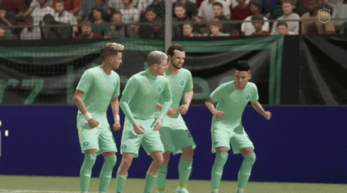 Soccer Player Number 17 Shirt GIF
