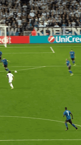Soccer Player Number 18 Kicking Ball GIF