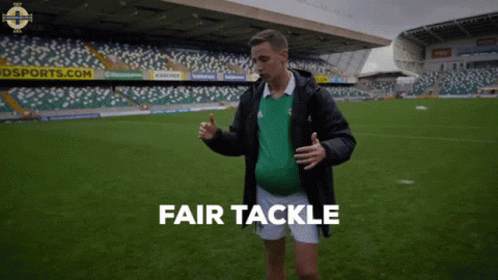 Soccer Player Number 18 Kicking Ball GIF