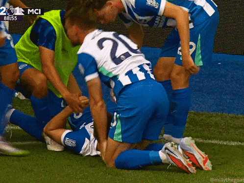 Soccer Player Number 20 GIF