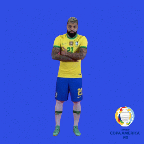 Soccer Player Number 21 Arms Crossed