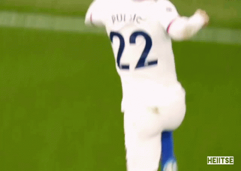 Soccer Player Number 22 GIF