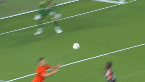 Soccer Player Number 24 Kicking Ball GIF