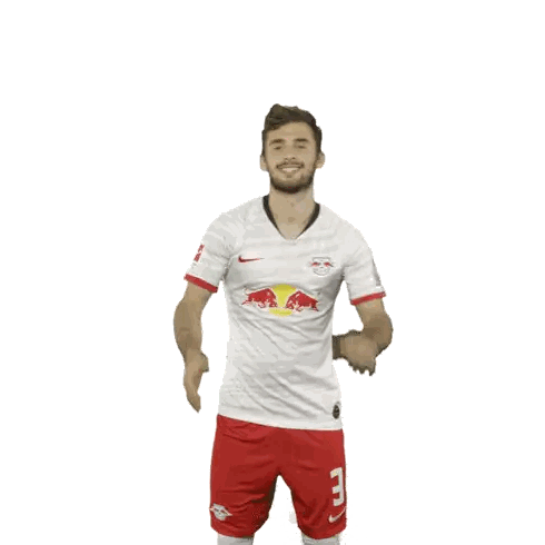 Soccer Player Number 3 Pointing Up