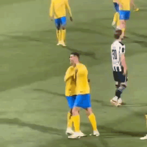 Soccer Player Number 30 Walking