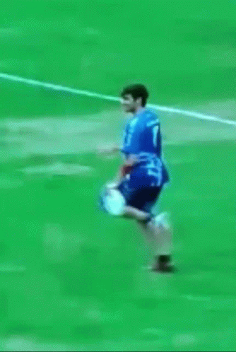 Soccer Player Number 33 Running GIF