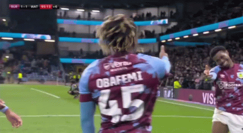 Soccer Player Number 35 Giving High Five
