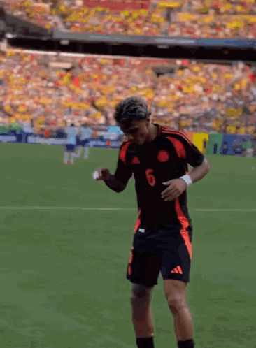Soccer Player Number 6 Dancing GIF