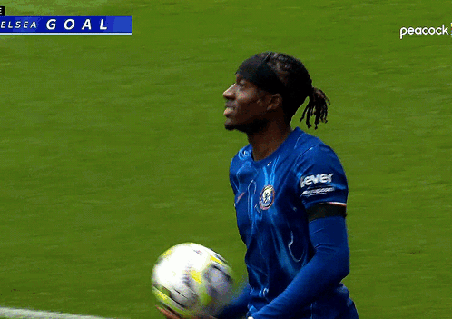 Soccer Player Number 8 Celebrates Chelsea Goal