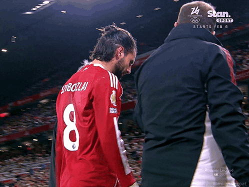 Soccer Player Number 8 GIF