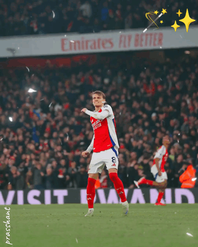Soccer Player Number 8 Jersey GIF