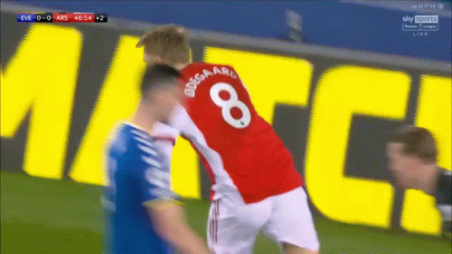 Soccer Player Number 8 GIF