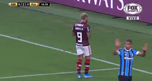 Soccer Player Number 9 GIF