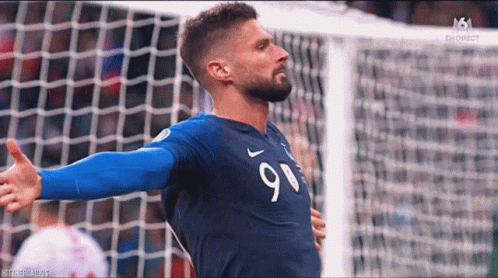 Soccer Player Number 90 Celebrating Goal