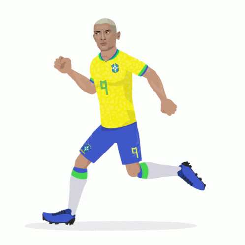 Soccer Player Poster with R
