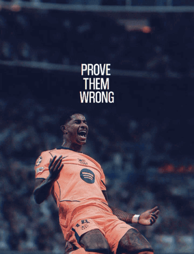 Soccer Player Saying Prove Them Wrong GIF
