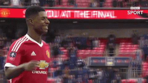 Soccer Player Sign You Wait At The Final GIF
