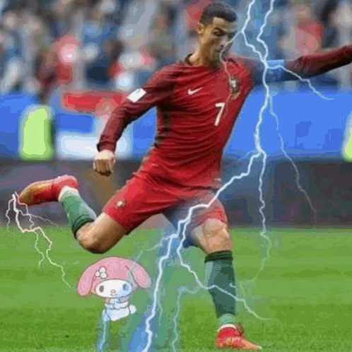 Soccer Player Struck by Lightning