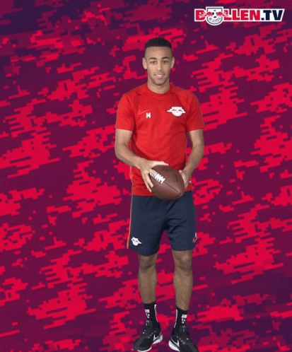 Soccer Player Tyler Adams Ball Drop GIF
