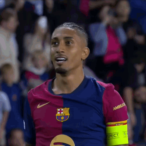 Soccer Player Wearing Ambilla Jersey