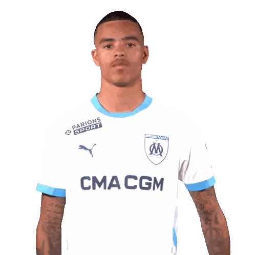 Soccer Player Wearing Cma Cg Shirt