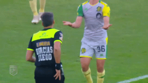 Soccer Player Wearing Diego Jersey