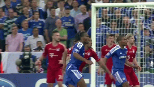Soccer Player Wearing Samsung Shirt