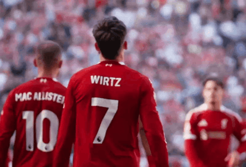 Soccer Player Wirtz on Shirt