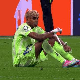 Soccer Player With Bandage on Leg
