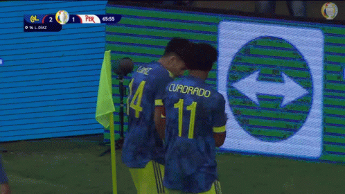 Soccer Player With Colorado on Shirt