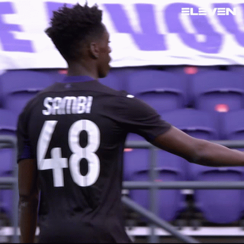 Soccer Player With Jersey Number 48
