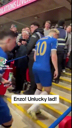 Soccer Player With Number 10 Walking Down Stairs