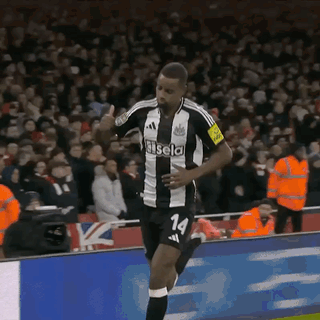 Soccer Player With Number 14 Running GIF
