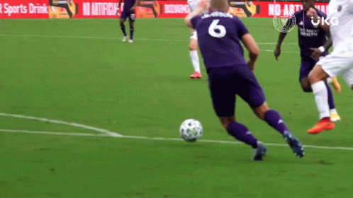 Soccer Player With Number 6