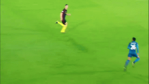 Soccer Player With Number 9