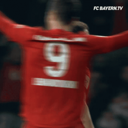 Soccer Player With Number 9 on Back