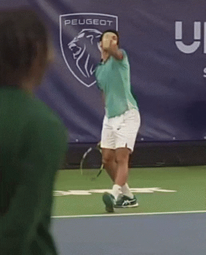 Soccer Player With Scar And Number 4 Jersey GIF