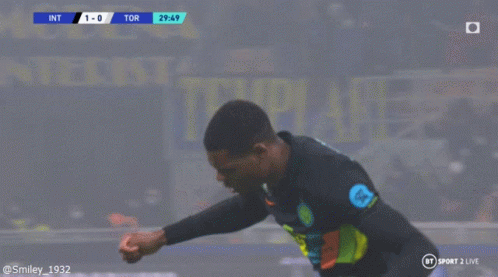 Soccer Player with Tor Jersey