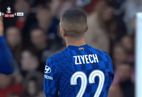 Soccer Player Ziyech Shirt GIF