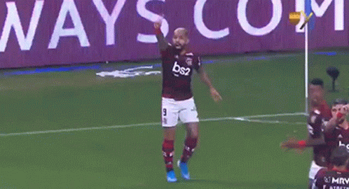 Soccer Players Celebrating