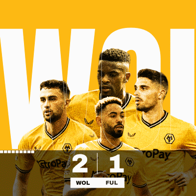 Soccer Players Collage With Wolves GIF