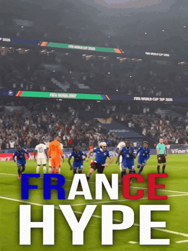 Soccer Players France Hype GIF