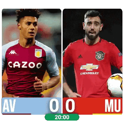 Soccer Players from Cazoo and Chevrolet
